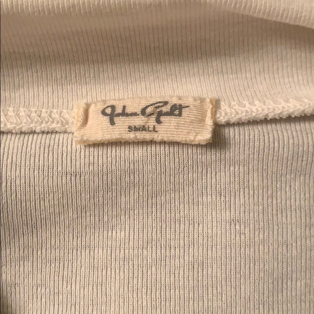 White quarter zip - Picture 3 of 3